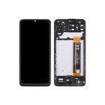 LCD Kijelző Samsung A137 (Galaxy A13 2022) fekete ORG GH82-29227A / GH82-29228A