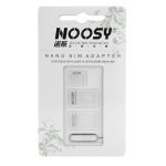 NOOSY SIM kártya adapter és sim tű készlet fehér