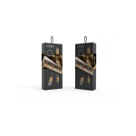 Univerzális micro USB / mini USB / Lightning to USB kábel arany