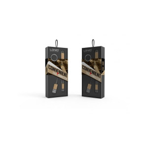 Univerzális micro USB / mini USB / Lightning to USB kábel arany