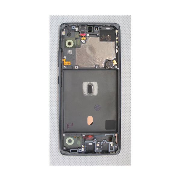 LCD Kijelző Samsung A516 (A51 5G) fekete ORG GH82-23124A/23100A