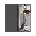 LCD Kijelző Samsung G985 (S20+) szürke ORG GH82-31441E/31442E/31445E/22465E