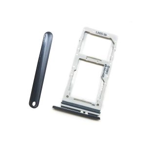 SIM kártya tartó tálca Samsung Galaxy S20+ fekete