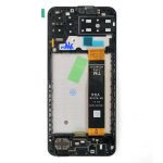 LCD Kijelző Samsung A135 (A13 4G) fekete ORG GH82-28508A/28653A
