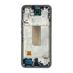 LCD kijelző Samsung A346 (A34 2023) fekete ORG GH82-31201A / 31200A