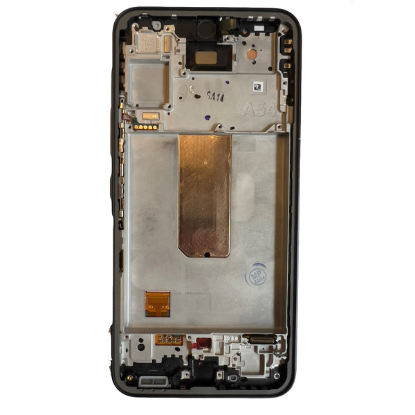 LCD kijelző Samsung A546 (A54 2023) fekete keretes ORG GH82-31231A/31232A