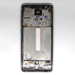 LCD Kijelző Samsung A525/A526 (A52 4G/5G) fehér ORG GH82-25524D/25526D/25754D/25602D