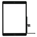 Előlap home gombbal A2270/A2428/A2429/A2430/A2197/A2198/A2200 (iPad 7/8 10.2") fekete