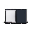 LCD Kijelző iPad Pro 9.7 (2016) + előlap fekete A1673 A1674 A1675