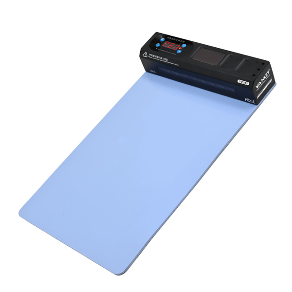 Szilikonos melegítőpad 14" (350x210mm) Yaxun YX-783 mágneses csavarrögzítés és oldalvilágítás