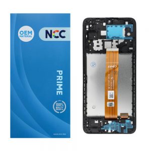 Samsung Galaxy A12 A125 Kijelző oldalkerettel OEM