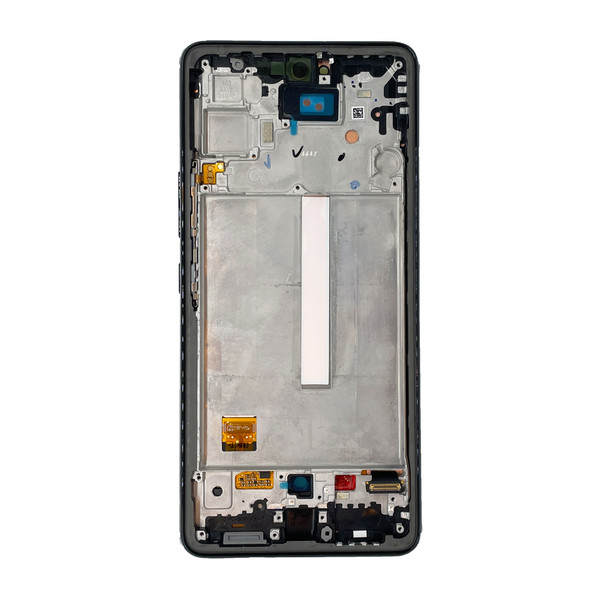 LCD Kijelző Samsung A536 (A53 5G) fekete ORG GH82- 28024A/28025A (felújított)