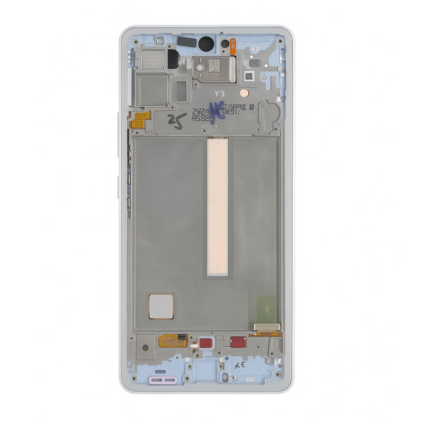 LCD Kijelző Samsung A536 (A53 5G) fekete ORG GH82- 28024A/28025A (felújított)