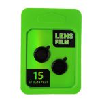 iPhone 15 Plus kamera lencse védő üvegfólia