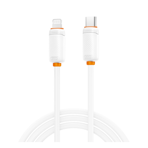 XO 27W B-Q302A USB-C to lightning iPhone adatkábel type-C 1m fehér