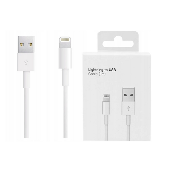 Lightning to USB iPhone töltő- és adatkábel 1m fehér (dobozos)