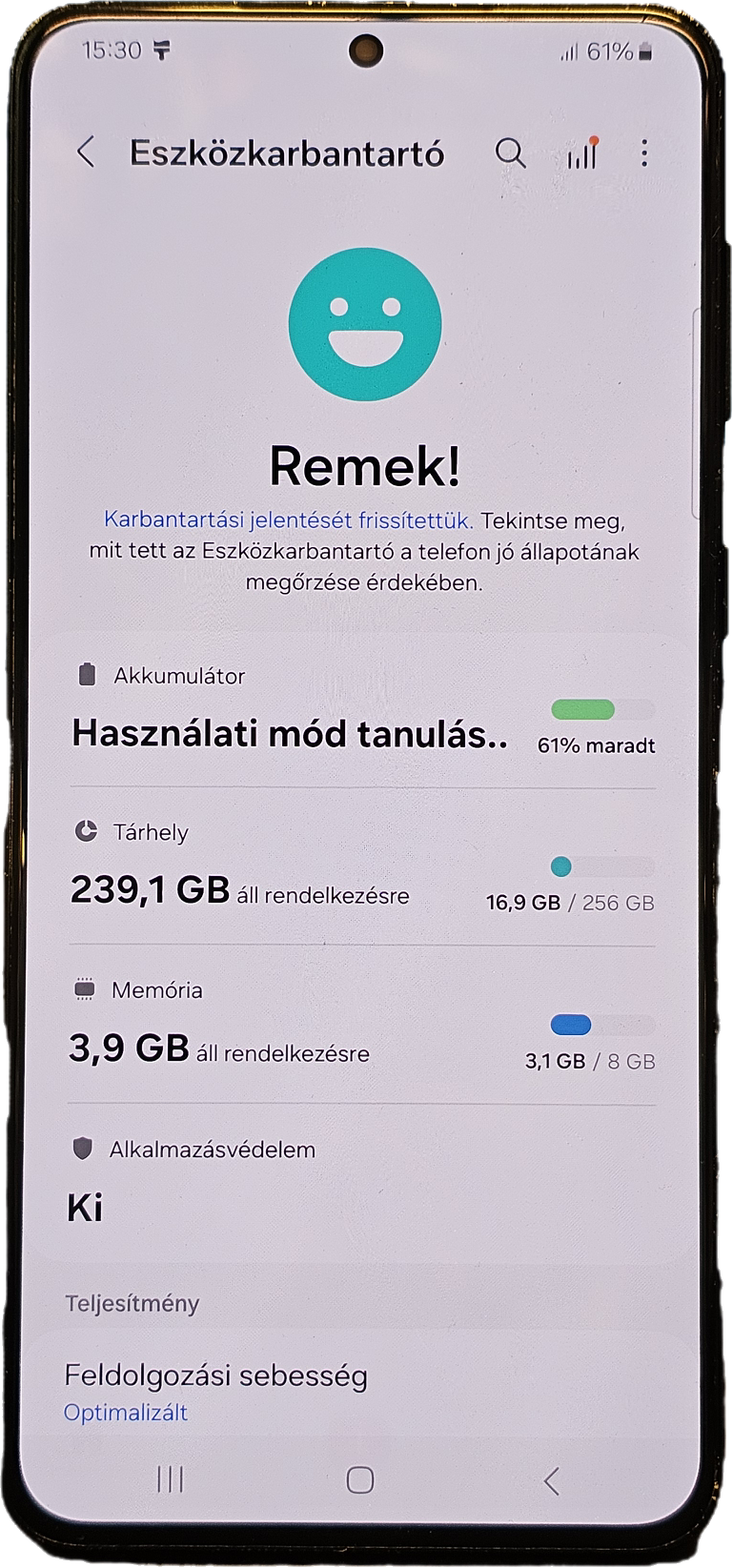 Samsung Galaxy S21+ használt