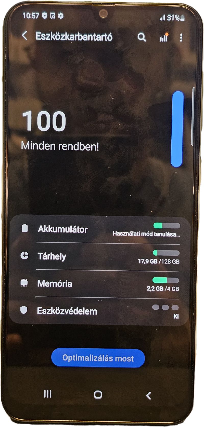 Samsung A50 használt telefon