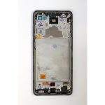 LCD Kijelző Samsung A725/A726 (A72 4G/5G) lila ORG GH82-25624C/25463C/25460C/25849C