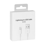 Lightning to USB Adatkábel iPhone 2 m fehér (dobozos)