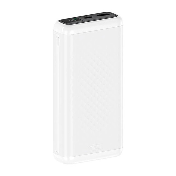 Powerbank XO PB309 20000mAh fast charge 22.5W gyorstöltő hordozható töltő fehér