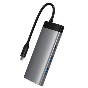 USB-C HUB 7in1 BS7A USB2.0 / USB 3.0 / USB-C / SD/ microSD / 4K HDMI