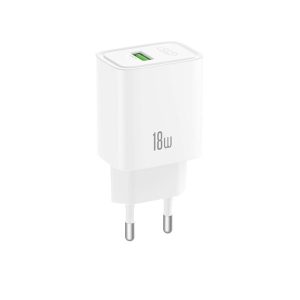 Hálózati töltő XO CE50 QC18W USB 3.0 gyorstöltő