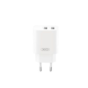 Hálózati töltő XO CE55 2db USB 2.4A gyorstöltő