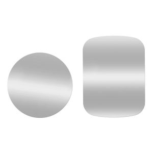 Fém lap mágneses autós tartóhoz silver