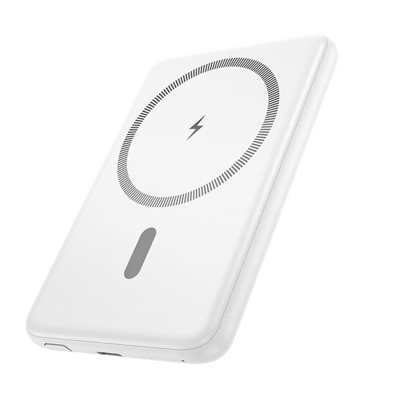 Powerbank compatible with MagSafe Hoco 5000 mAh QC PD 2A 20W ultra – thin J140A white