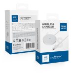 Vezeték nélküli töltő BLUE STAR Charing Pad 15w compatible with MagSafe white