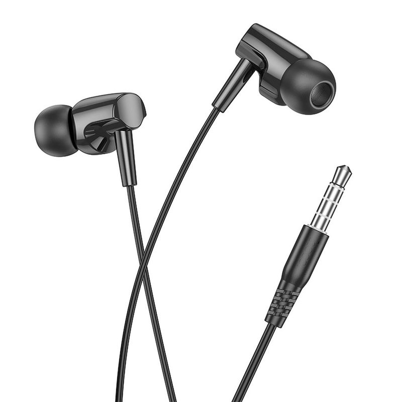 Vezetékes fülhallgató Jack 3,5mm Hoco M112 black